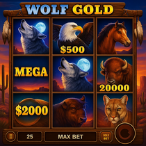 VulkanSpiele - Wolf Gold Slot Game - Pragmatic Play Pokie