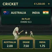 VulkanSpiele - Cricket Betting - International Cricket